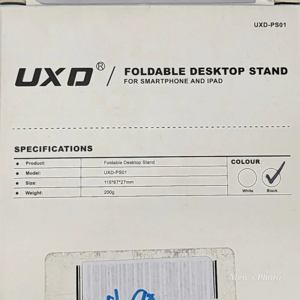 Foldable Desktop Stand for Smartphone and iPad
